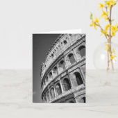 Colosseumローマのカード カード (黄色い花)