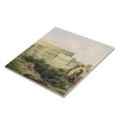 Colosseum、ローマ1802年(w/c woのグラファイトに タイル (側面)
