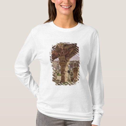 Colosseum、ローマ1835年 Tシャツ (正面)