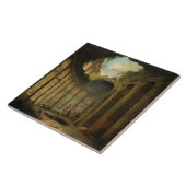 Colosseum、ローマ(キャンバスの油) タイル (側面)