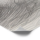 Colosseum ancient roman amphitheater in pencil ske ポスター (角)