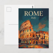 Colosseum Italy ポストカード (正面/裏面)