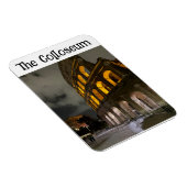 Colosseum Rome Italy - Vintage Architectural Landm マグネット (右側)