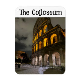 Colosseum Rome Italy - Vintage Architectural Landm マグネット
