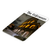Colosseum Rome Italy - Vintage Architectural Landm マグネット (左側)