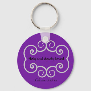Colossiansの3:12 - 14 keychain キーホルダー