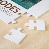 Colossus of Rhodes Seven Wonders of the World Art ジグソーパズル (側面)