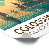 Colossus of Rhodes Seven Wonders of the World Art ポスター (角)