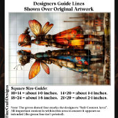 Colouful Cute Steampunk Fairies EK6L Decoupage 薄葉紙