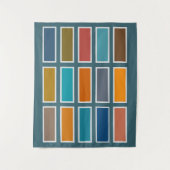 Colour Bricks (retro)  タペストリー (正面)