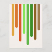 Colour Drips (Autumn) ポストカード (正面)