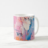 Colour Rush Abstract Oil Paint III Mug コーヒーマグカップ (正面右)