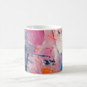 Colour Rush Abstract Oil Paint III Mug コーヒーマグカップ (中央)