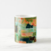 Colour Rush Abstract Oil Paint V Mug コーヒーマグカップ (中央)