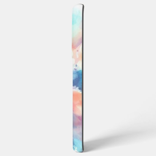 Colour Splash Tie Dye Design Samsung Galaxyケース (裏面横)