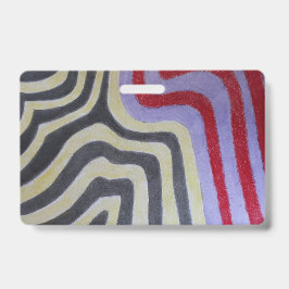 Coloured Waves Badge バッジ