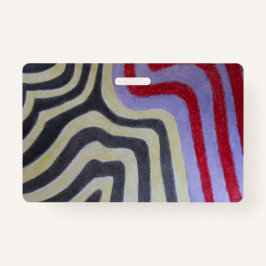 Coloured Waves Badge バッジ