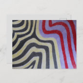 Coloured Waves Postcard ポストカード (正面/裏面)