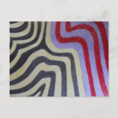 Coloured Waves Postcard ポストカード (正面)