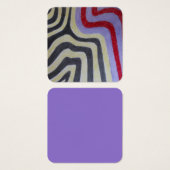 Coloured Waves Profile Card (正面&裏面)