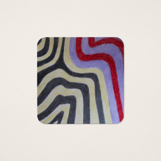 Coloured Waves Profile Card (正面)