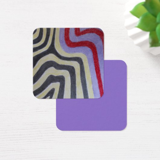 Coloured Waves Profile Card (デスク)