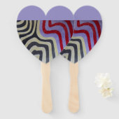 Coloured Waves Set of Fans ハンドファン (正面&裏面)