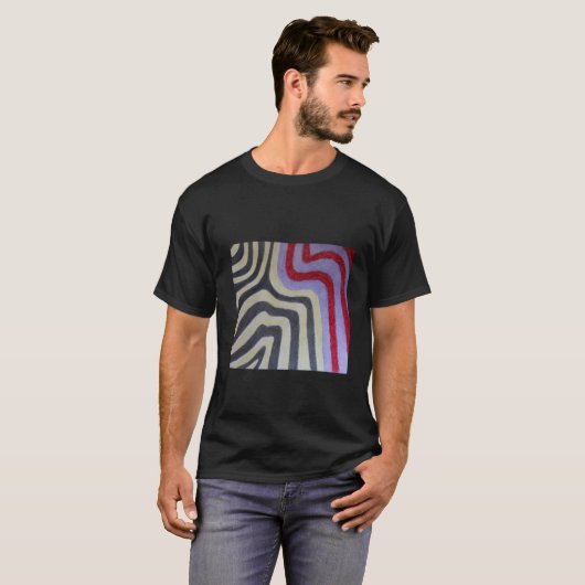 Coloured Waves T-Shirt Tシャツ (正面フル)