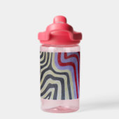 Coloured Waves Water Bottle ウォーターボトル (背面)