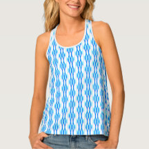 Colourful Algorithmic Geometric Women's Tank Top
