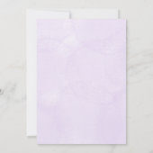 Colourful birthday invitation in festive theme 招待状 (裏面)