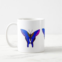 Colourful Butterfly Mug コーヒーマグカップ