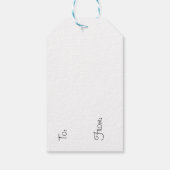 Colourful Christmas Ornament ギフトタグ (裏面)