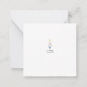 Colourful Christmas Ornament ノートカード (裏面)