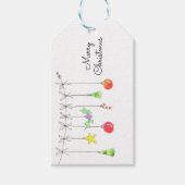 Colourful Christmas Ornaments ギフトタグ (正面)