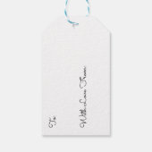 Colourful Christmas Ornaments ギフトタグ (裏面)