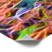 Colourful Coral Reef Print ポスター (角)