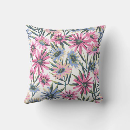 Colourful decorative vibrant style  クッション (裏面)