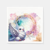 Colourful Dove スタンダードカクテルナプキン (正面)