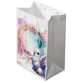 Colourful Dove ミディアムペーパーバッグ