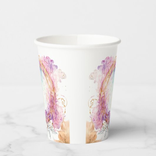 Colourful Dove 紙コップ (左)