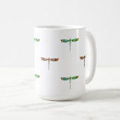 Colourful Dragonfly Mug コーヒーマグカップ (正面右)