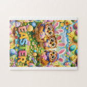 Colourful Easter celebration puzzle ジグソーパズル (横)