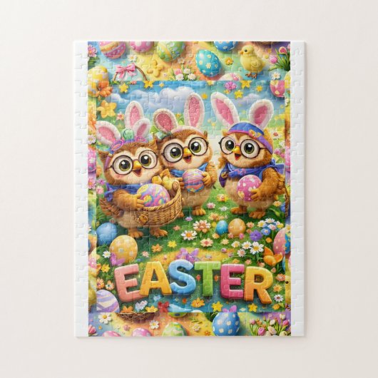 Colourful Easter celebration puzzle ジグソーパズル (縦)