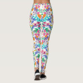 Colourful Exotic Floral Pattern-23147 レギンス (裏面)
