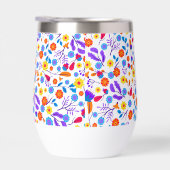 Colourful Exotic Floral Pattern-23165 (右面)