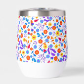 Colourful Exotic Floral Pattern-23165 (正面)