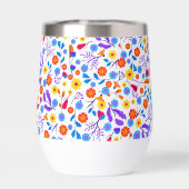 Colourful Exotic Floral Pattern-23165 (背面)