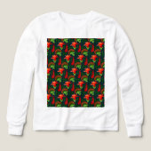 Colourful Exotic Flowers Leaves Pattern-23187 (デザイン正面)