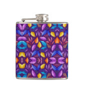 Colourful genetic pattern フラスク (正面)